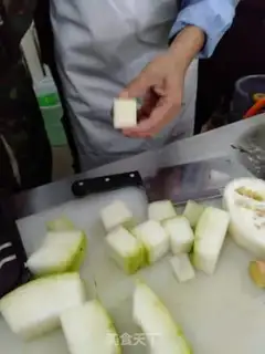 Make White-burned melon step 0