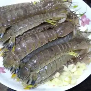 Make Old leather shrimp step 1