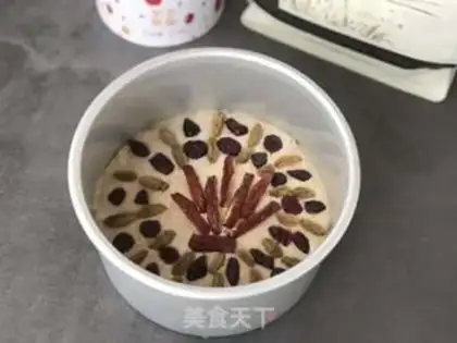 Make Red bean rice hairloaf step 8