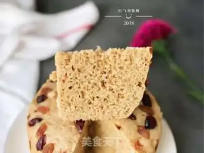 Make Red bean rice hairloaf step 16