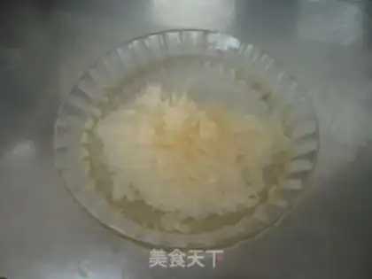 Make Red bean bean silver spoon step 0