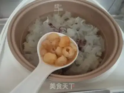 Make Red bean bean silver spoon step 5