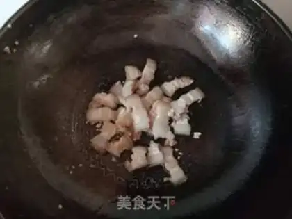 Make Flour gravy and bean skin step 5