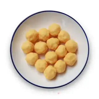 Make A yellow moon cake step 8