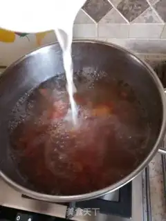 Make Potato egg spinach soup step 3