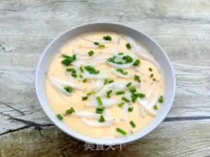Make Silver fish steamed eggs step 7