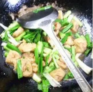 Make Garlic fried tofu step 7