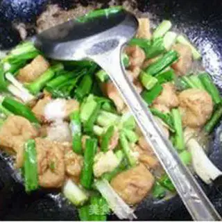 Make Garlic fried tofu step 8