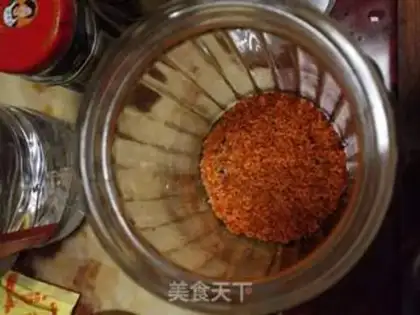 Make Double-coloured sugar step 1