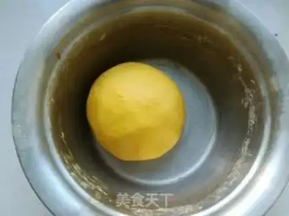 Make Pumpkin rice balls step 2