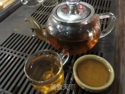 Make Golden frown tea step 7