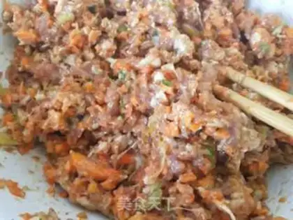 Make ♪ A mushroom carrot dumpling ♪ step 0