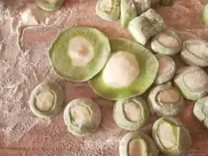 Make ♪ A mushroom carrot dumpling ♪ step 2