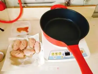 Make Frozen chicken wings step 2