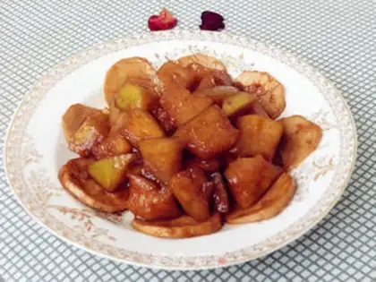 Make Poached apricot step 8