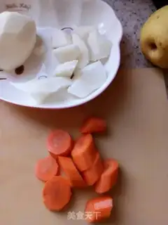 Make Autumn carrot juice step 1