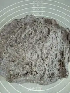 Make Black rice sesame cake step 3