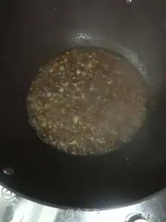 Make Garlic fan sap step 5