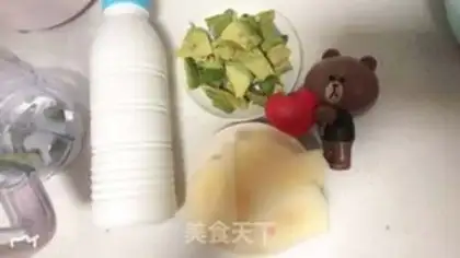 Make Butter apple shake step 2
