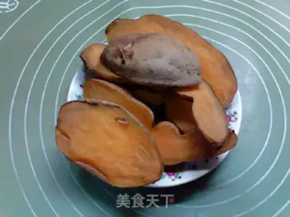 Make Sticky sweet potato rice cake step 2