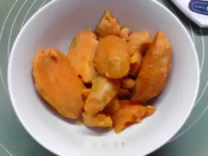 Make Sticky sweet potato rice cake step 3