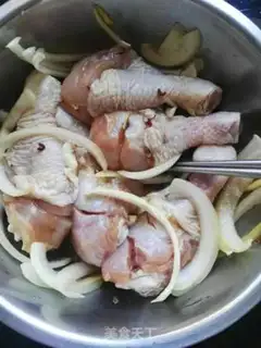 Make Korean fried chicken step 1