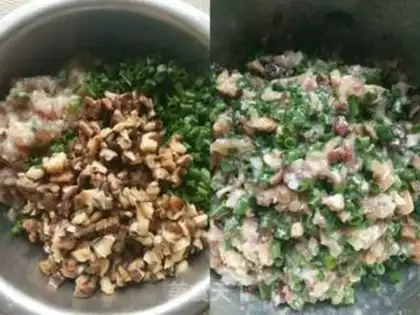 Make Puffy mushroom pot and dumplings step 2