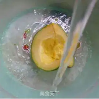 Make Scrambled Japanese pumpkins step 2