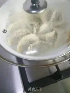 Make Puffy mushroom pot and dumplings step 11