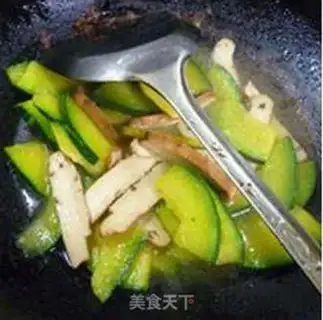 Make Scrambled Japanese pumpkins step 9