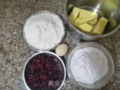 Make Cranberry cookies step 0
