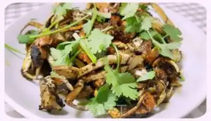 Make Spicy crabs step 7