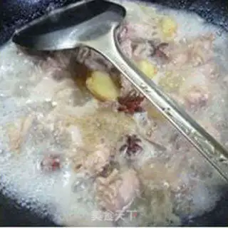 Make Beer chicken bones step 6