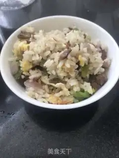 Make Vegetable beef fried rice step 6