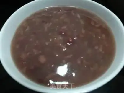 Make Red bean congee step 0