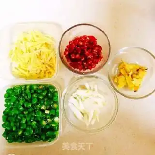 Make Fresh pepper rabbit step 1