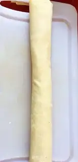 Make Dry tofu roll step 3