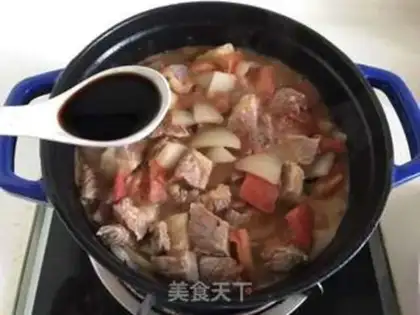 Make Tomato beef cover step 8