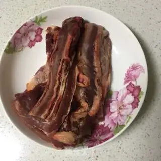 Make Cow radish step 0