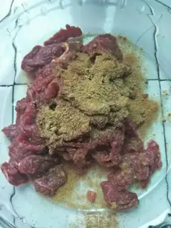 Make Fried beef step 0