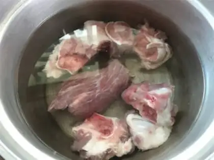 Make Crumbs and gruel step 1