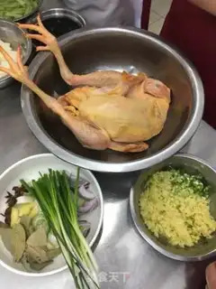 Make White pheasant step 0