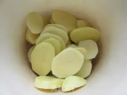 Make Potato cheese. Ball step 1