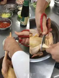 Make White pheasant step 2