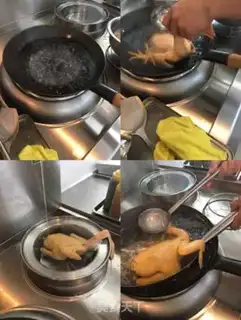Make White pheasant step 3