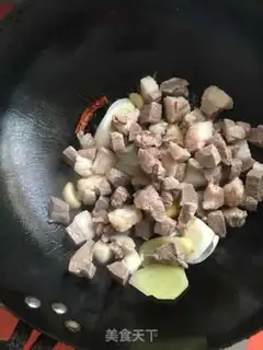 Make A lamb stew with radish step 4