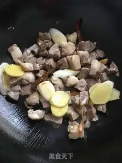 Make A lamb stew with radish step 5