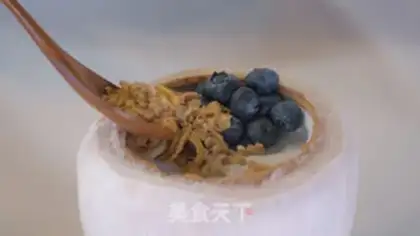 Make Coconut freeze step 6