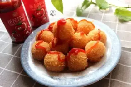 Make Potato cheese. Ball step 12