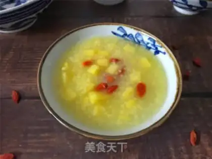 Make Apple rice porridge step 8